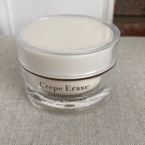 NEW NWT 1.7 oz Crepe Erase Overnight Facial Plumping Treatment